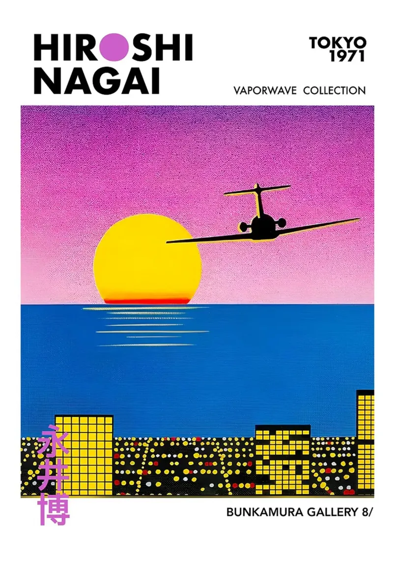 hiroshi nagai poster pellicola backlit da Best Selling