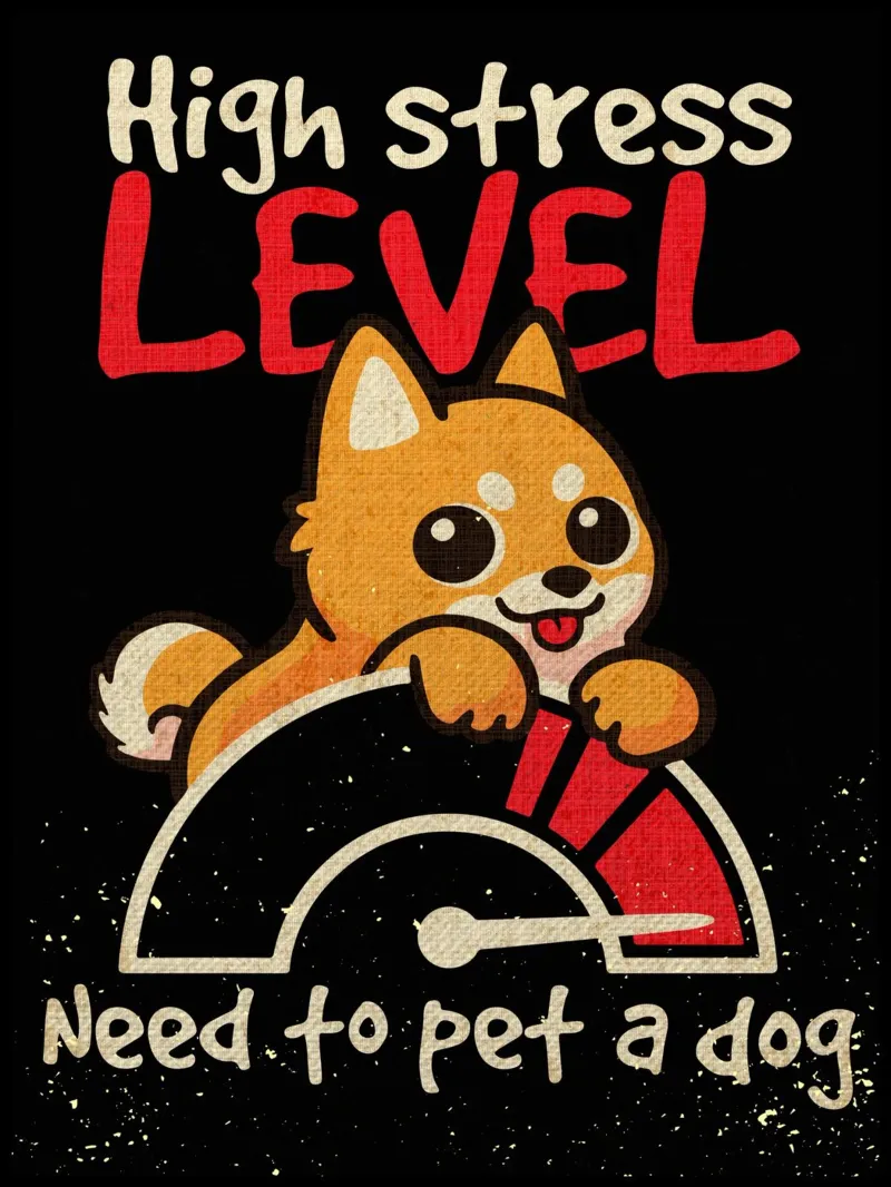 accarezzare un cane pellicola backlit da Andrew S Morrison