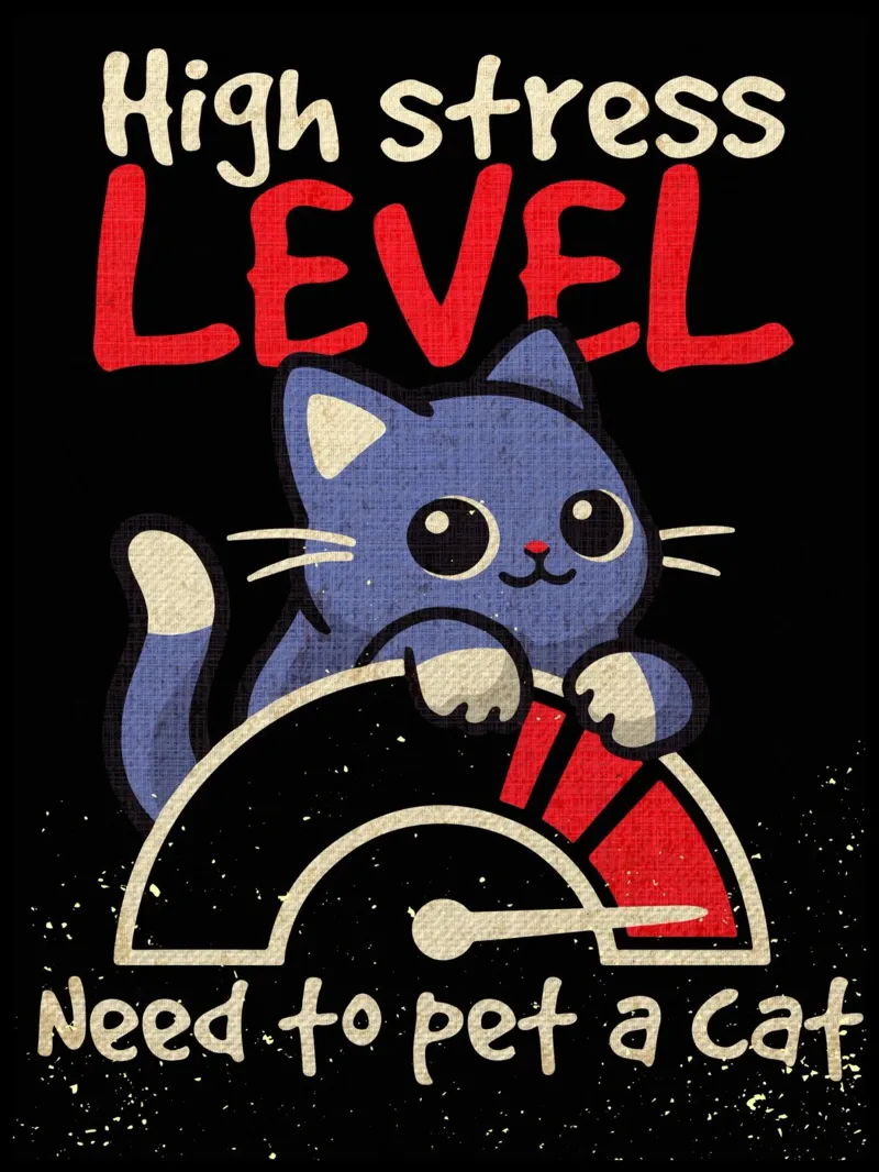 Bisogno di accarezzare un gatto pellicola backlit da Andrew S Morrison