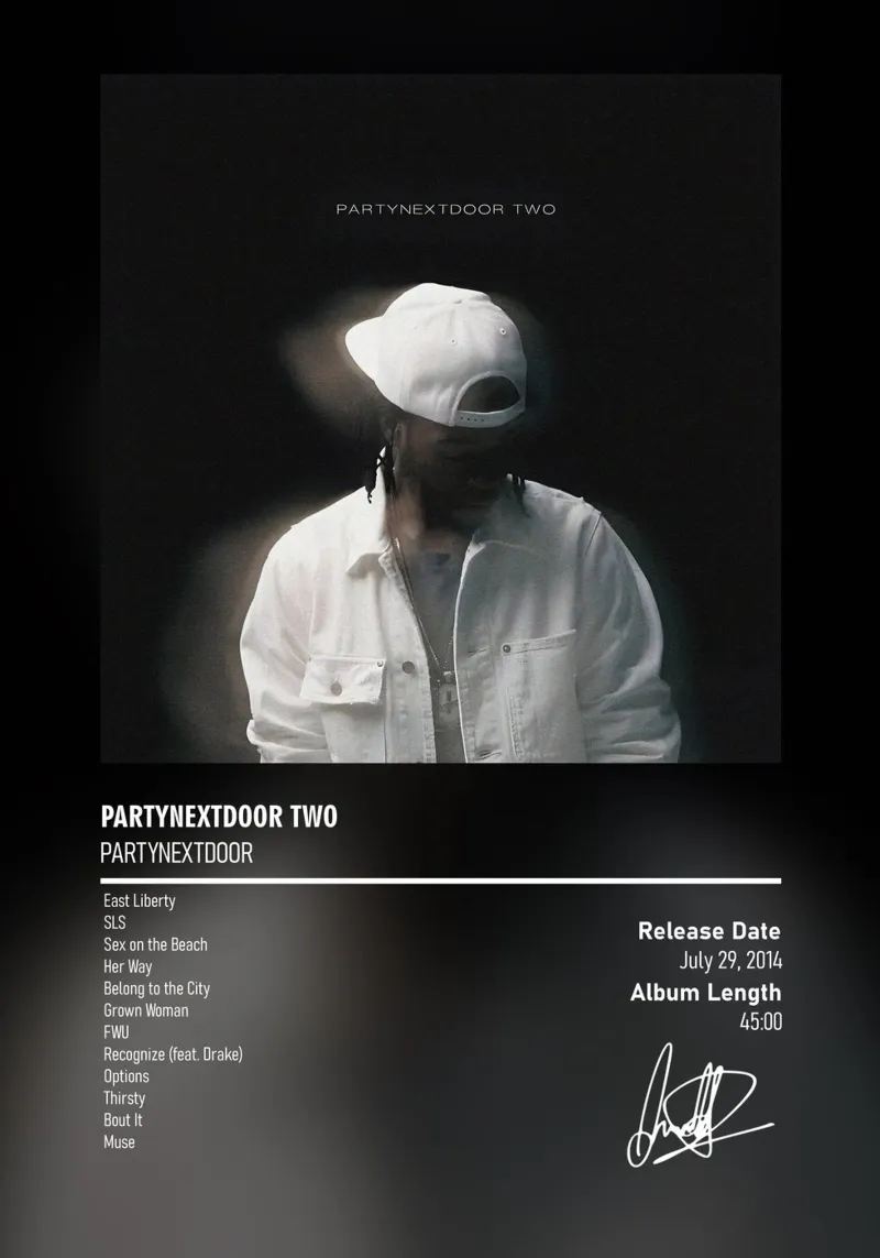 PARTYNEXTDOOR Two pellicola backlit da DGUnder