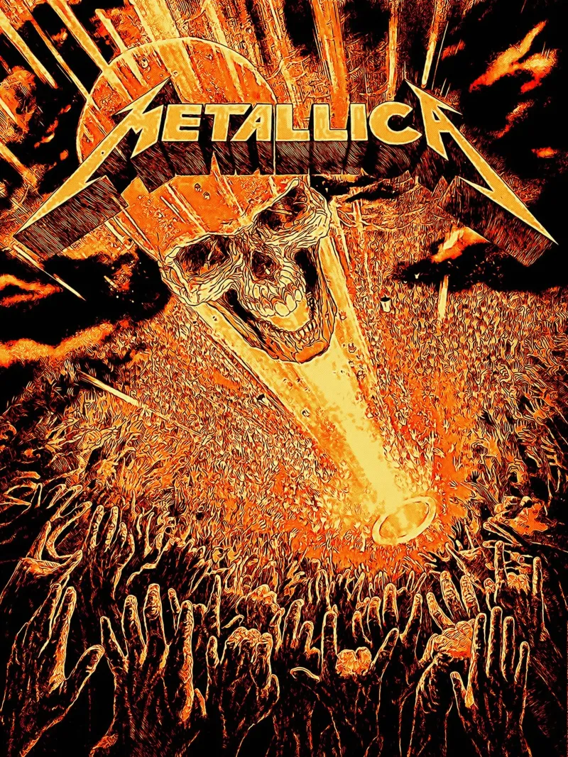 Metallichead 2 pellicola backlit da music soul