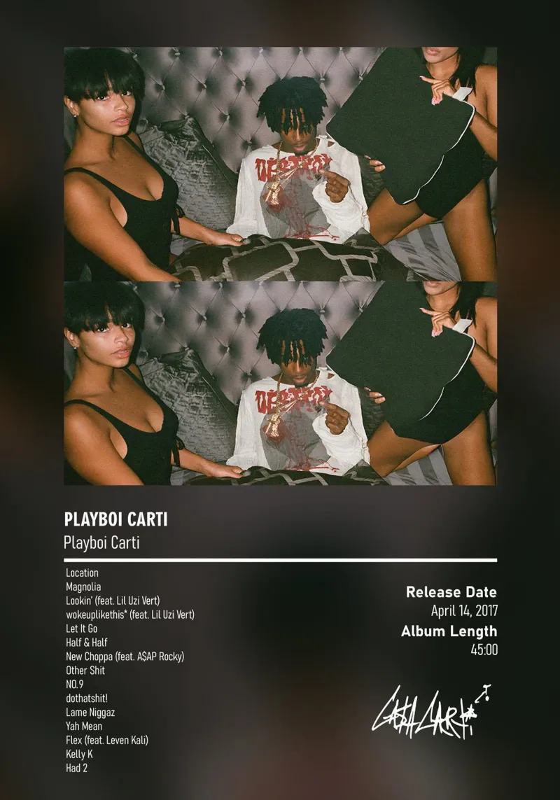 Playboi Carti canvas by DGUnder