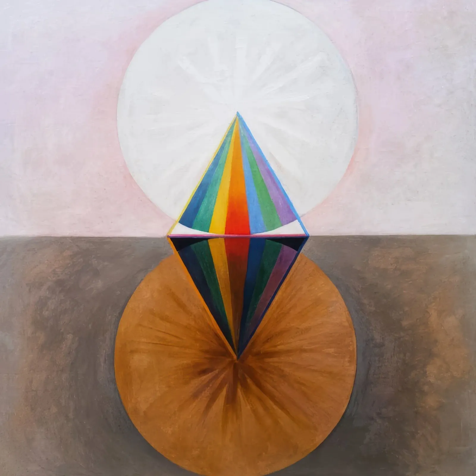 Il cigno n. 12 di Hilma Af Klint pellicola backlit da jay romero