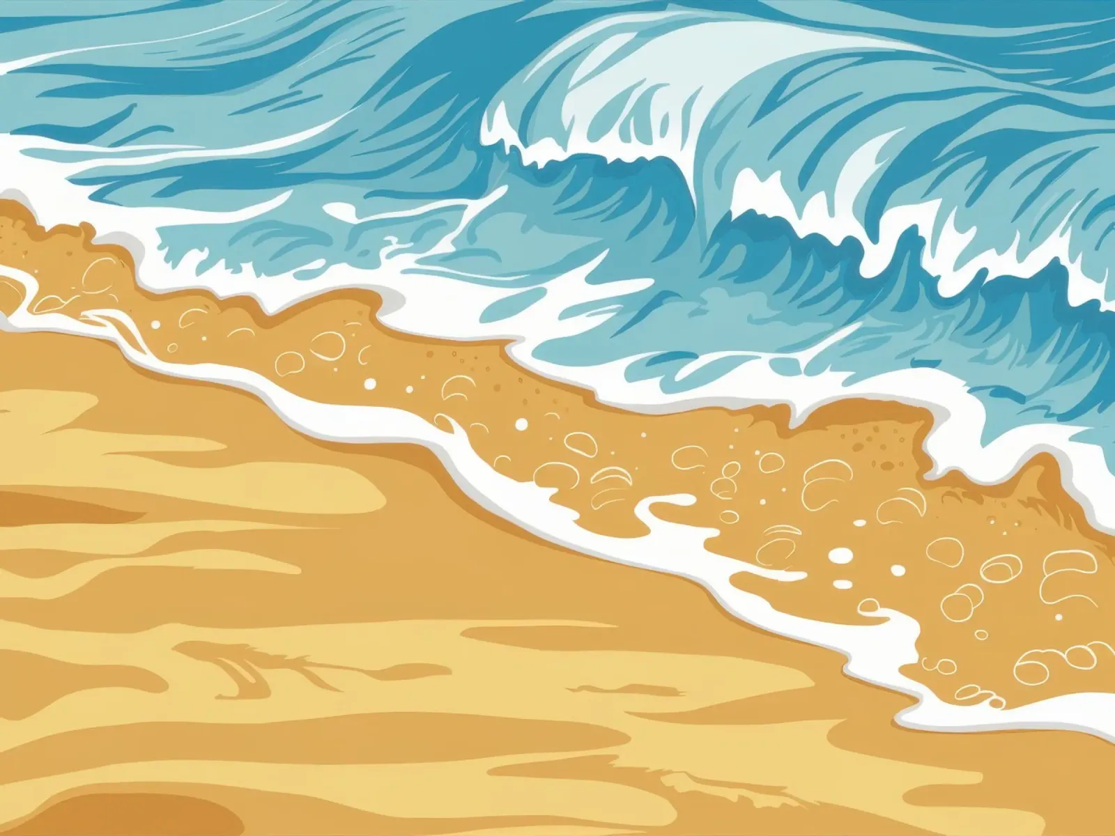 Golden Shore Serenity carta hahnemühle da Giant Foxs