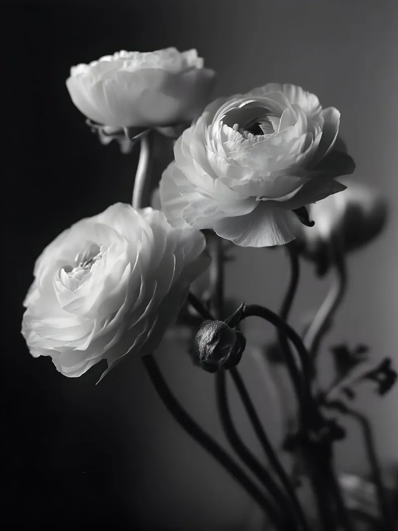The Ranunculus pellicola backlit da Mononoir