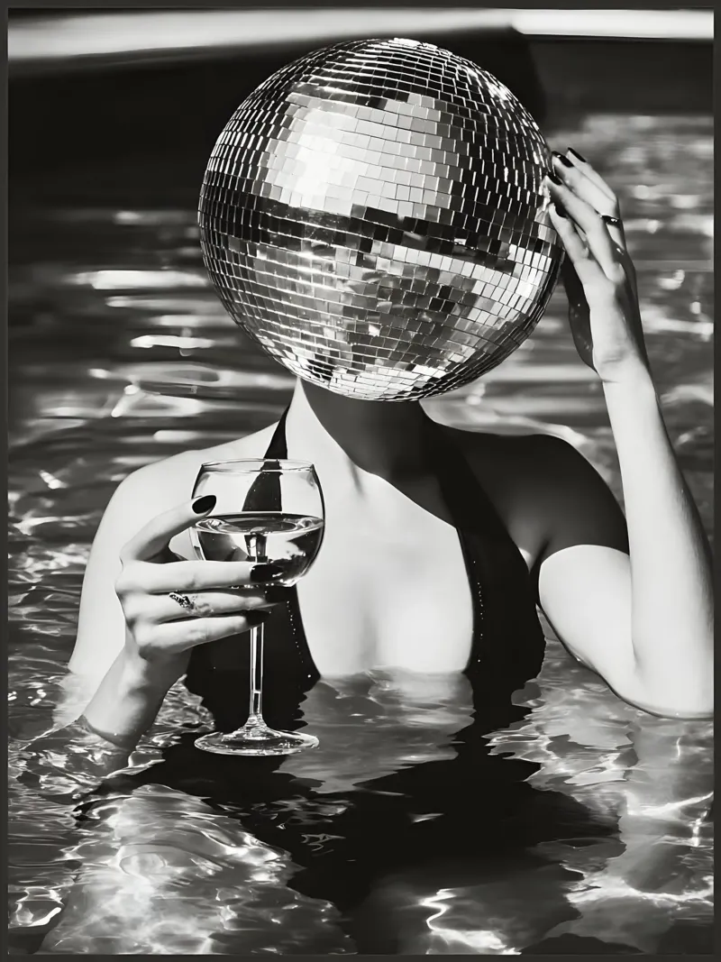 Disco Girl poster da Mononoir