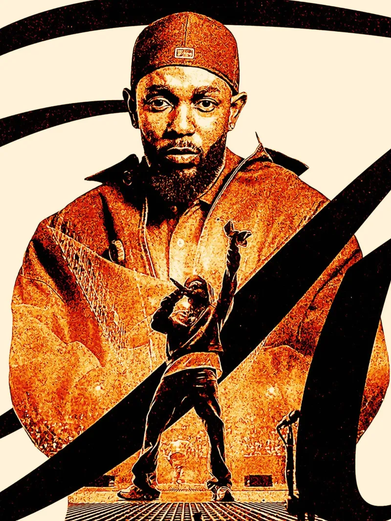 kendrick lamar azione 1 pellicola backlit da music soul