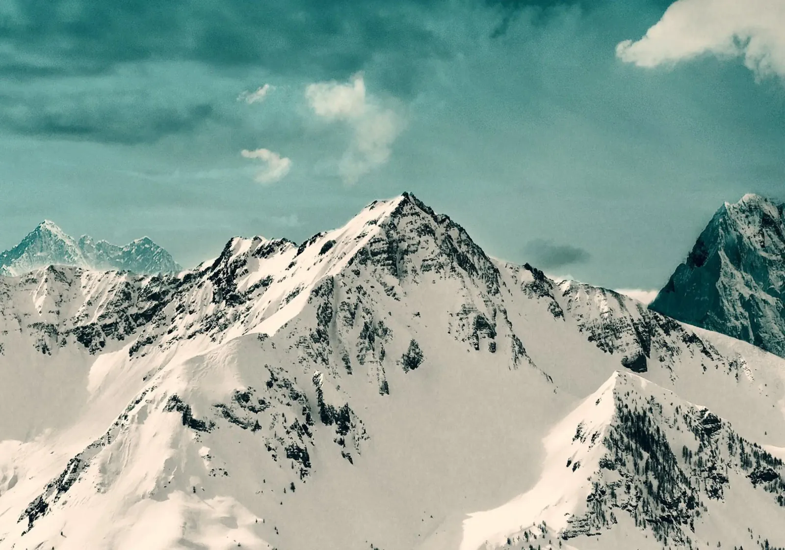 Snow Peak poster by Nadjaa