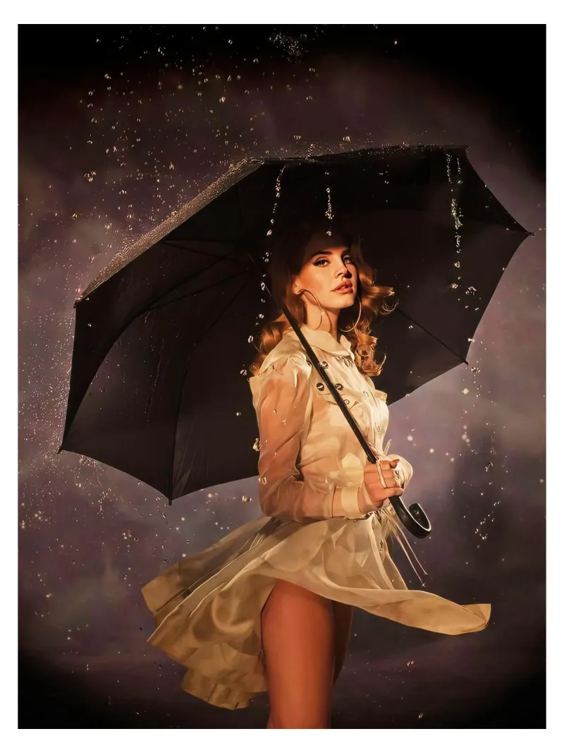 Ritratto estetico Lana Del Rey Bella poster da licongeilish