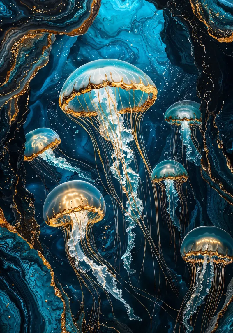 Dance of the Deep pellicola backlit da Pixaverse