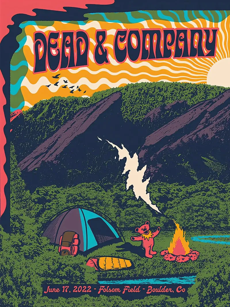 Dead & Company pellicola backlit da martina