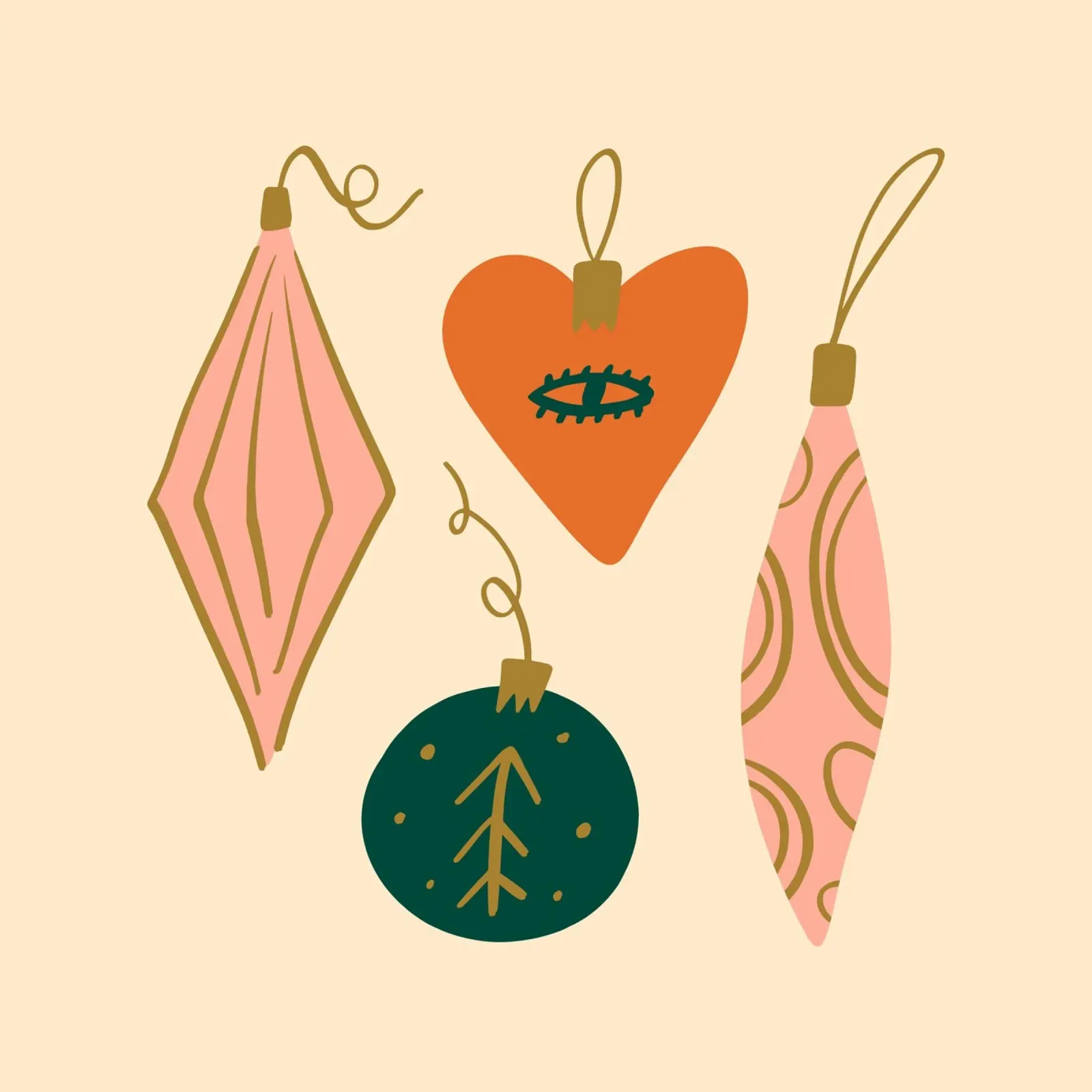 Happy Christmas No 10 carta hahnemühle da treechild
