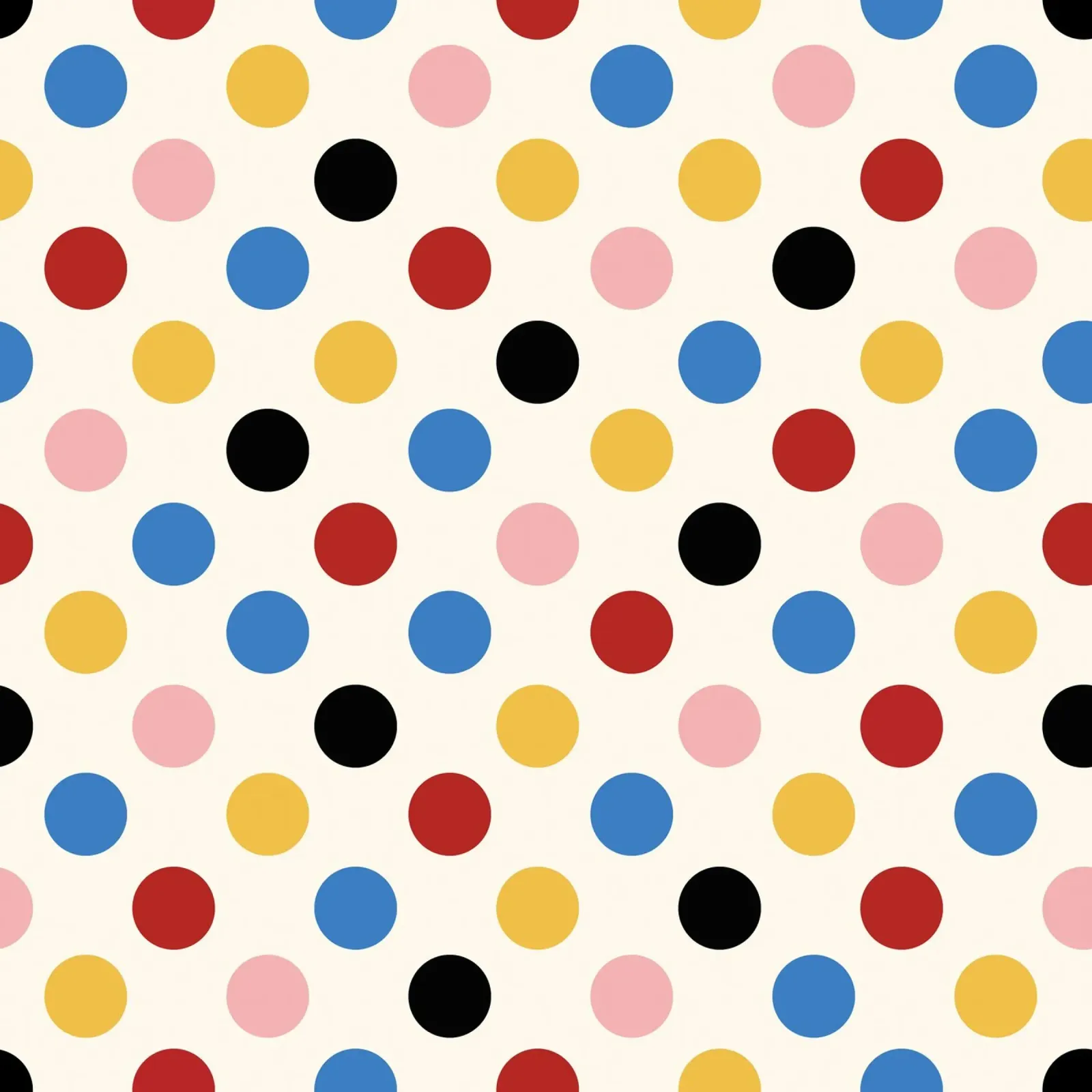 Colorful polka dots pellicola backlit da TijanaArtStudio88
