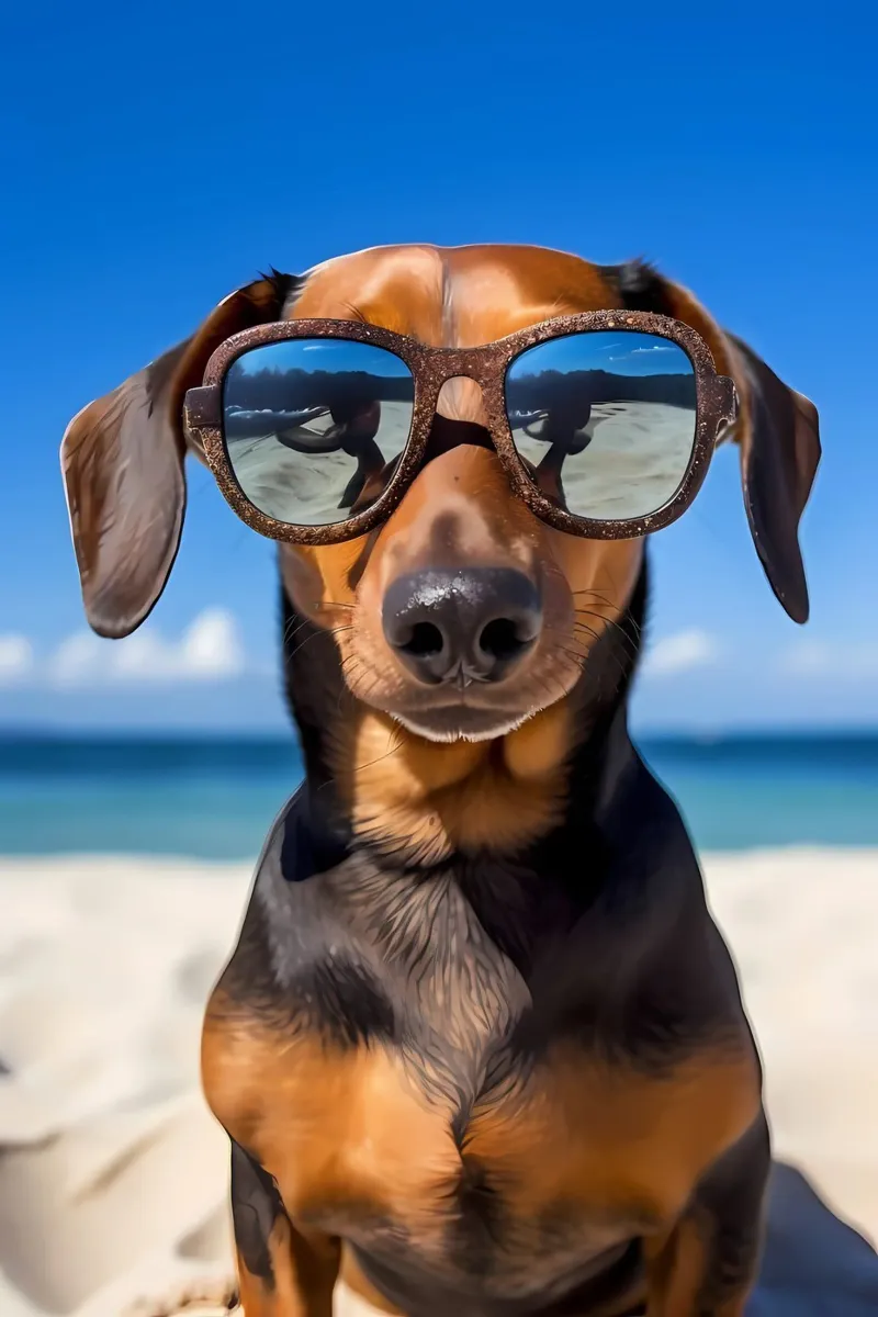 Funny Dog pellicola backlit da Brayan