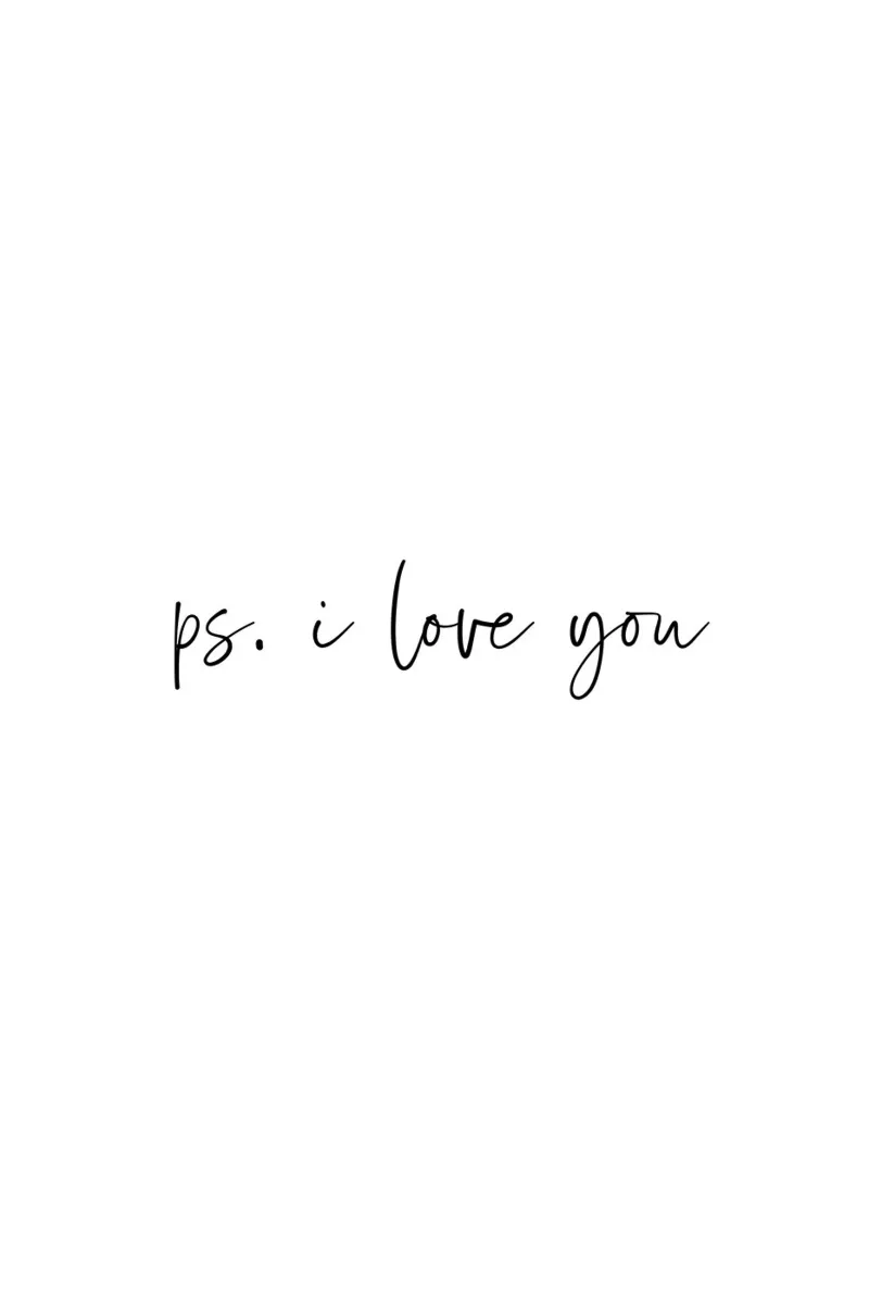Ps. Ti amo poster da Ayleen