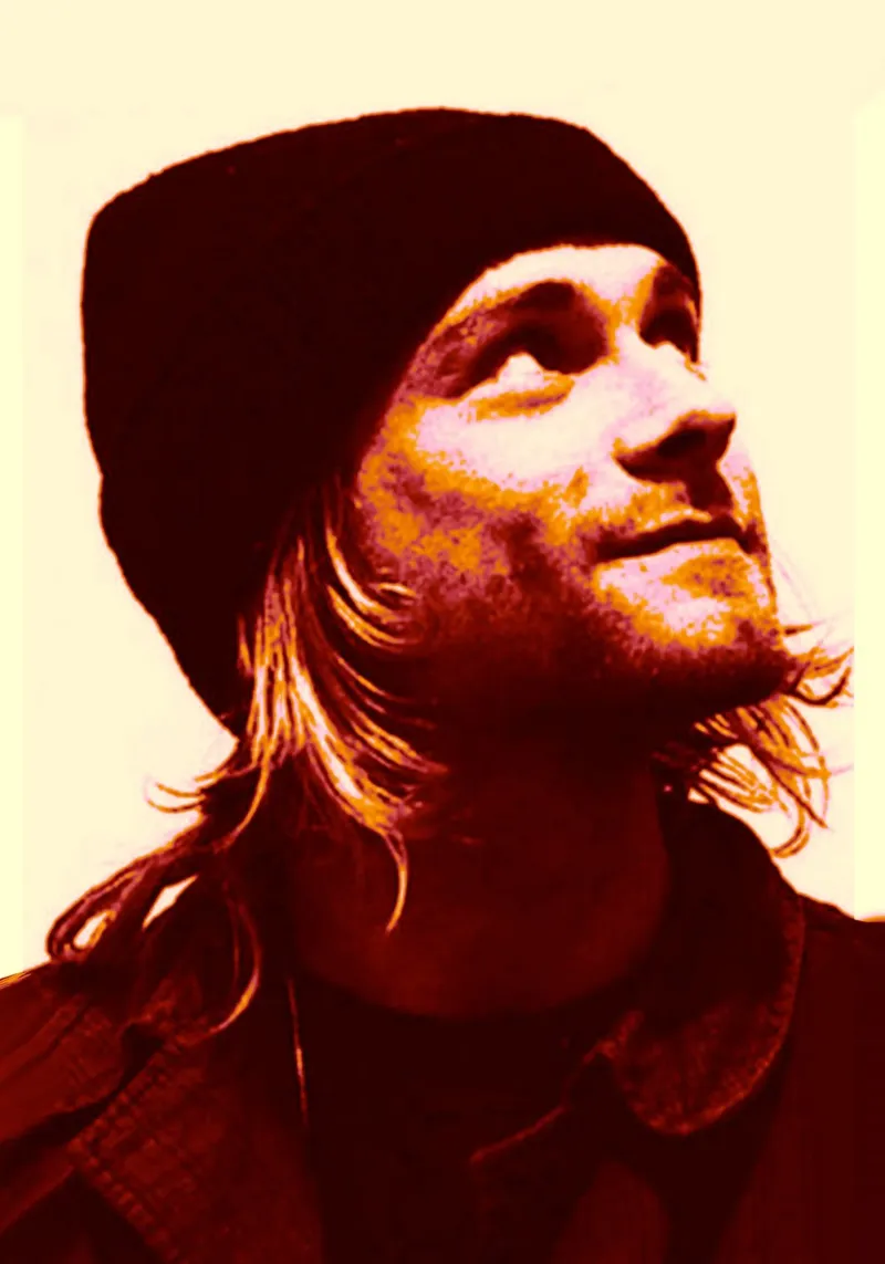 Kurt Cobain grunge pellicola backlit da Lembayung art