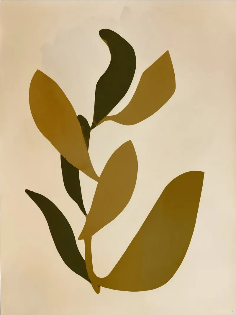 Studio sulla foglia d'oro 1 carta hahnemühle da Seed & Signal
