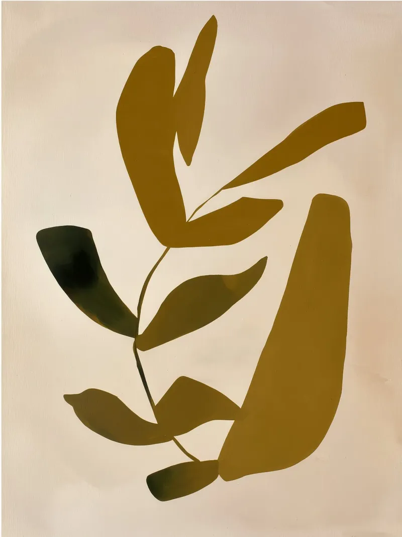 Studio sulla foglia d'oro 2 carta hahnemühle da Seed & Signal
