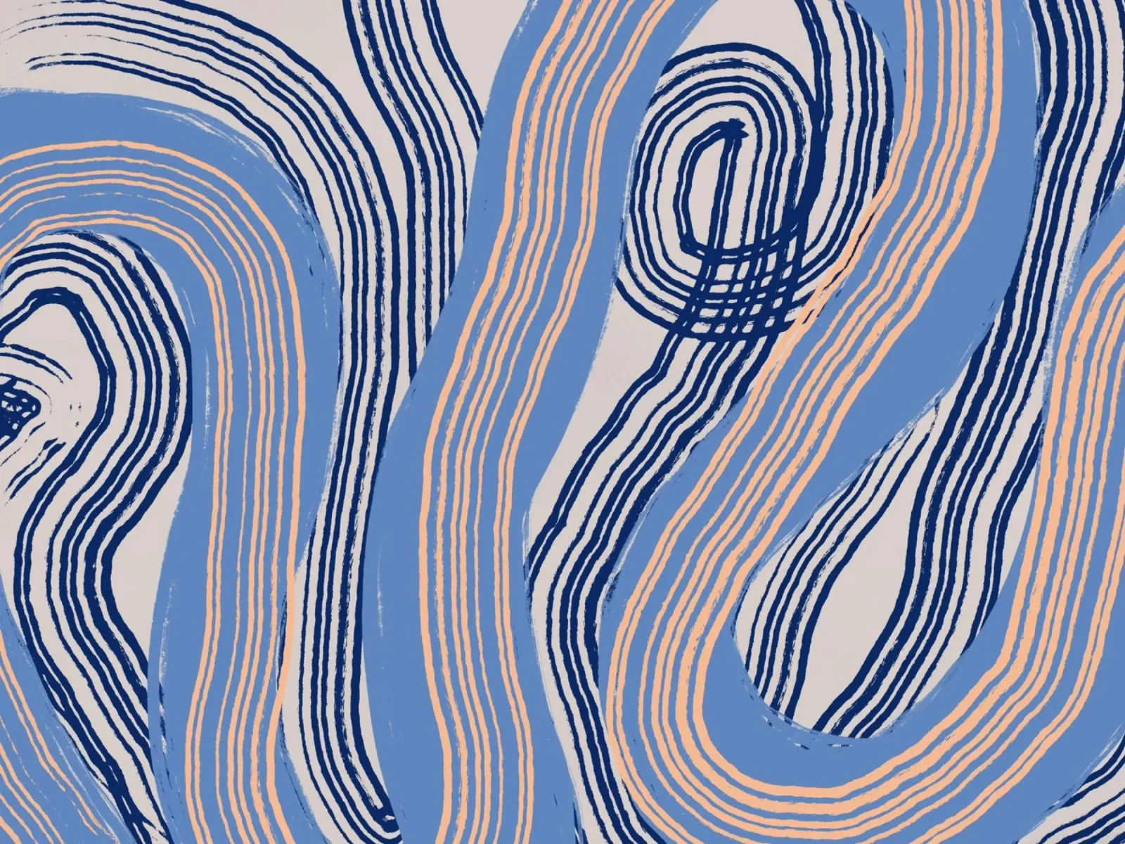 Line abstraction 24 hahnemühle by Little Dean