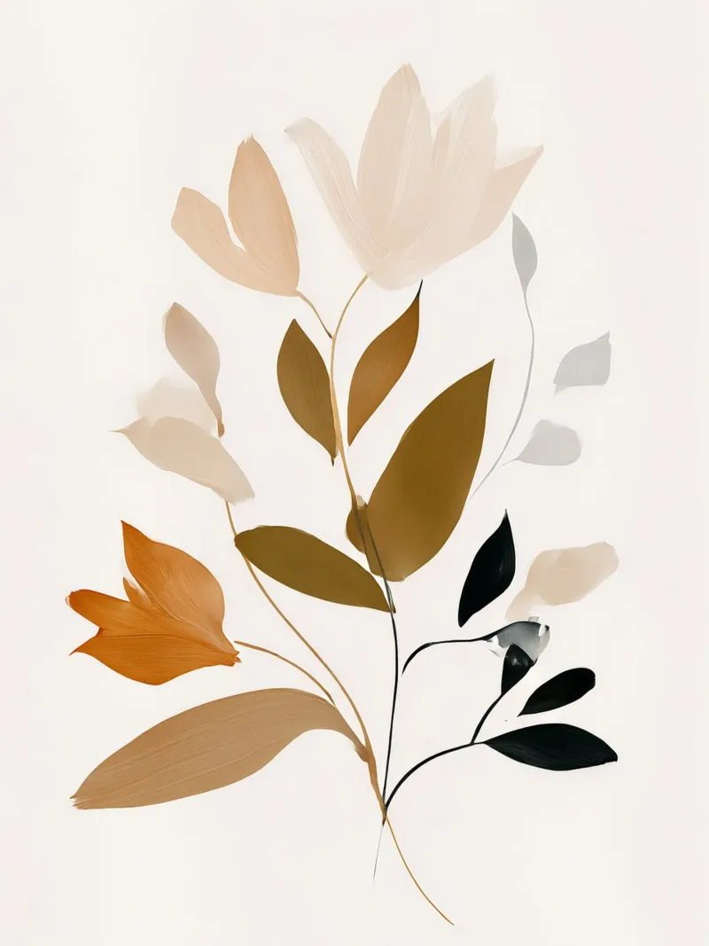 Sussurro in fiore alluminio dibond da Seed & Signal