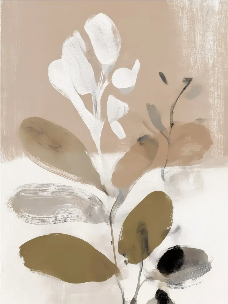 Rustige vorm canvas van Seed & Signal