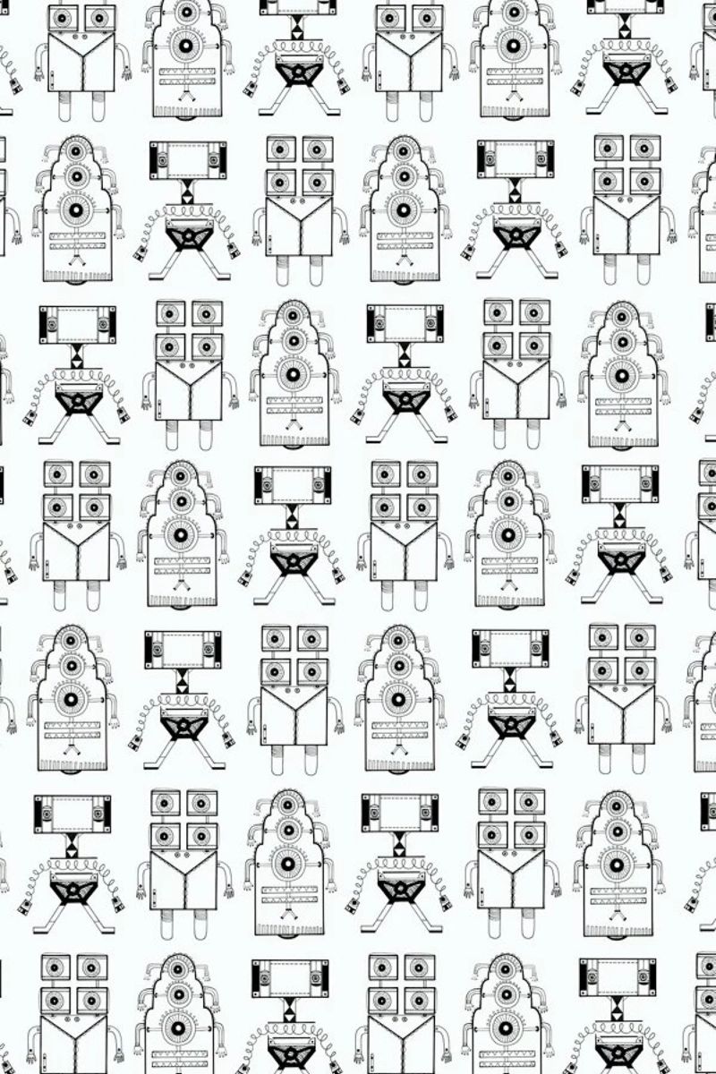 Robots (patroonrobotskopie) plexiglass da Studio Teer