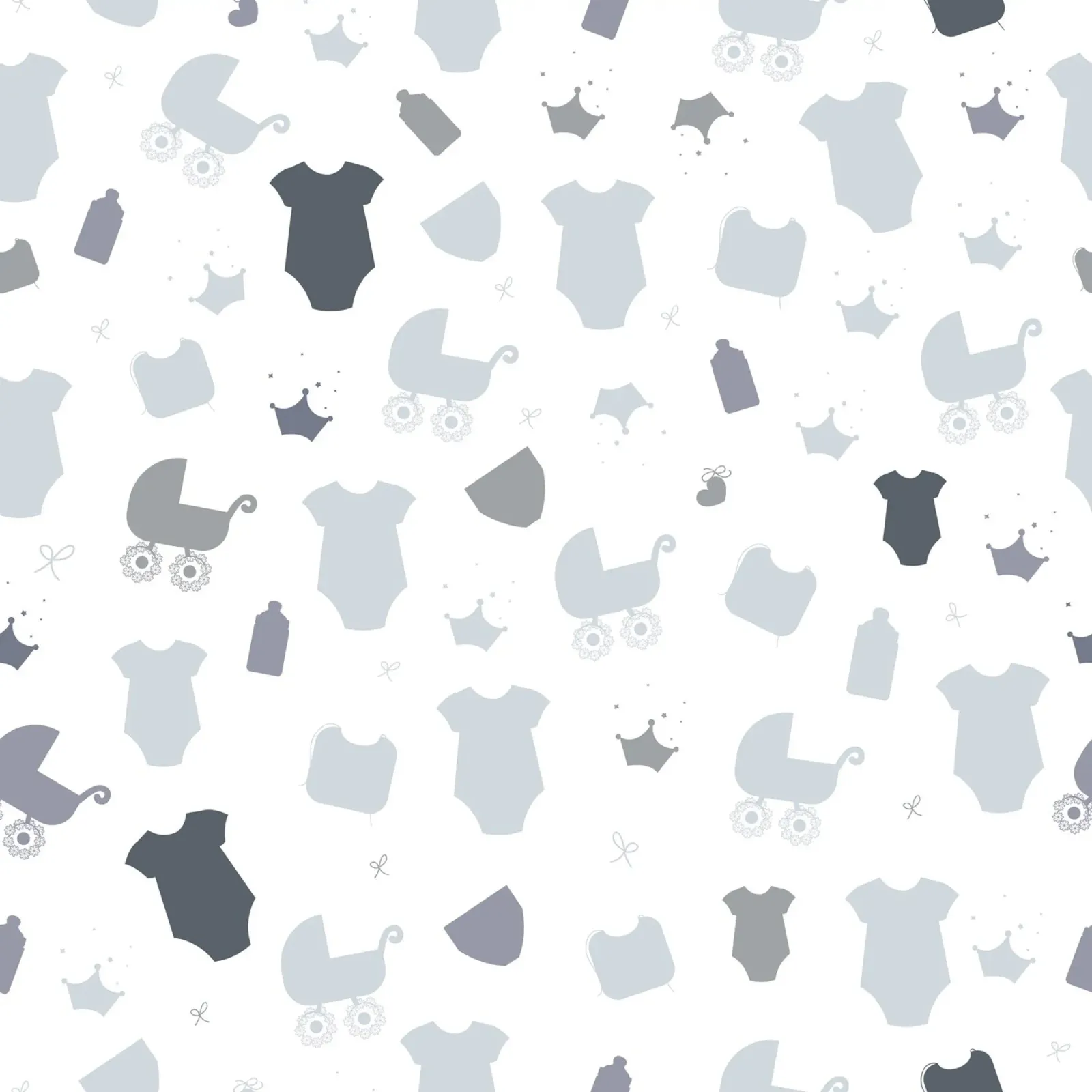 Simbolo del bebè, motivo neutro di colore grigio poster con telaio in plastica da gulsengunel