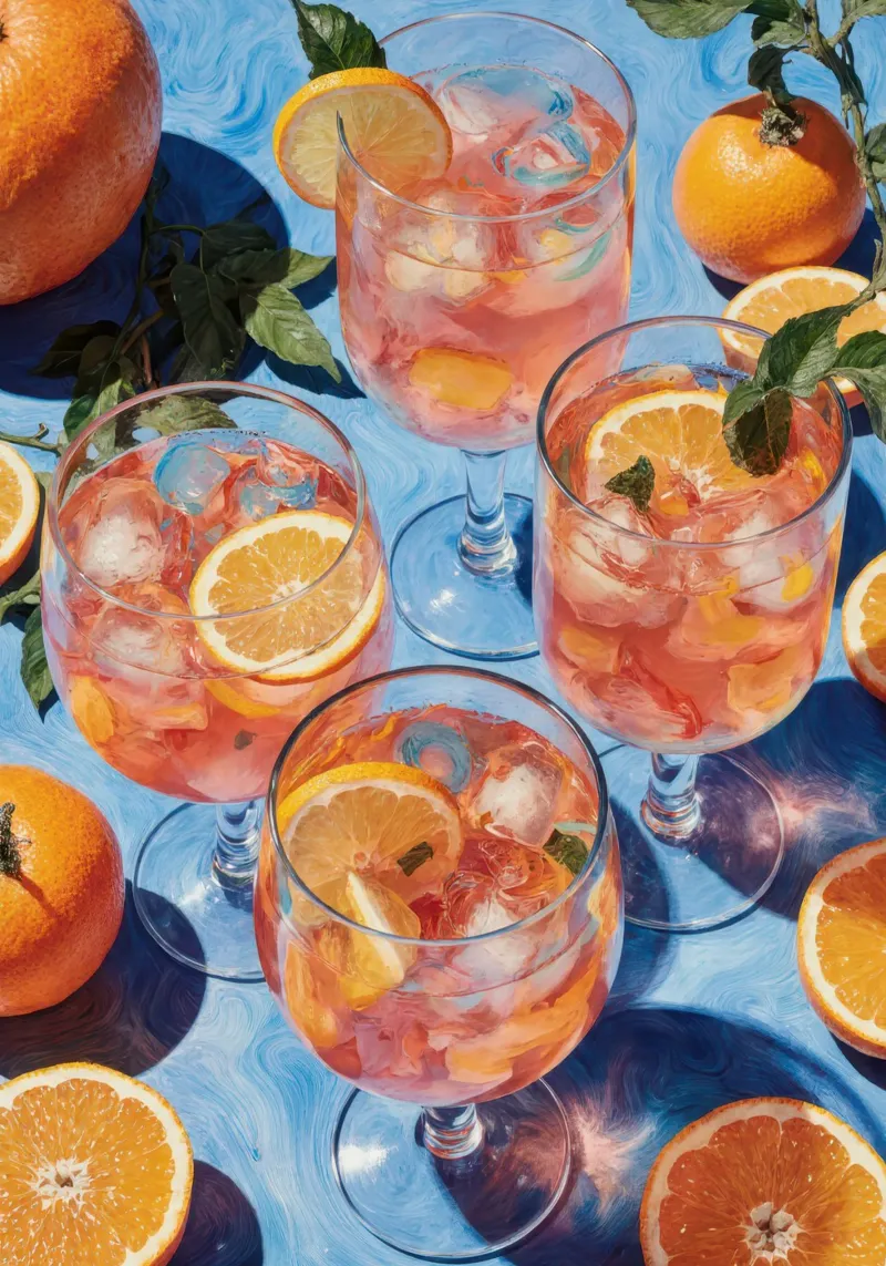 Sip Aperol Spritz pellicola backlit da Attaboy Dsgn
