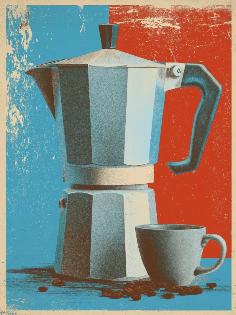Percolator poster plexiglass da Pictura