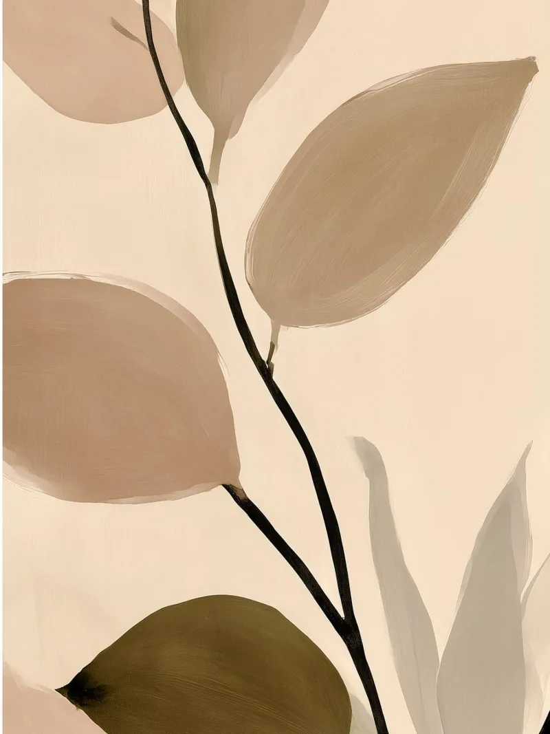 Botanical Drift canvas by Seed & Signal