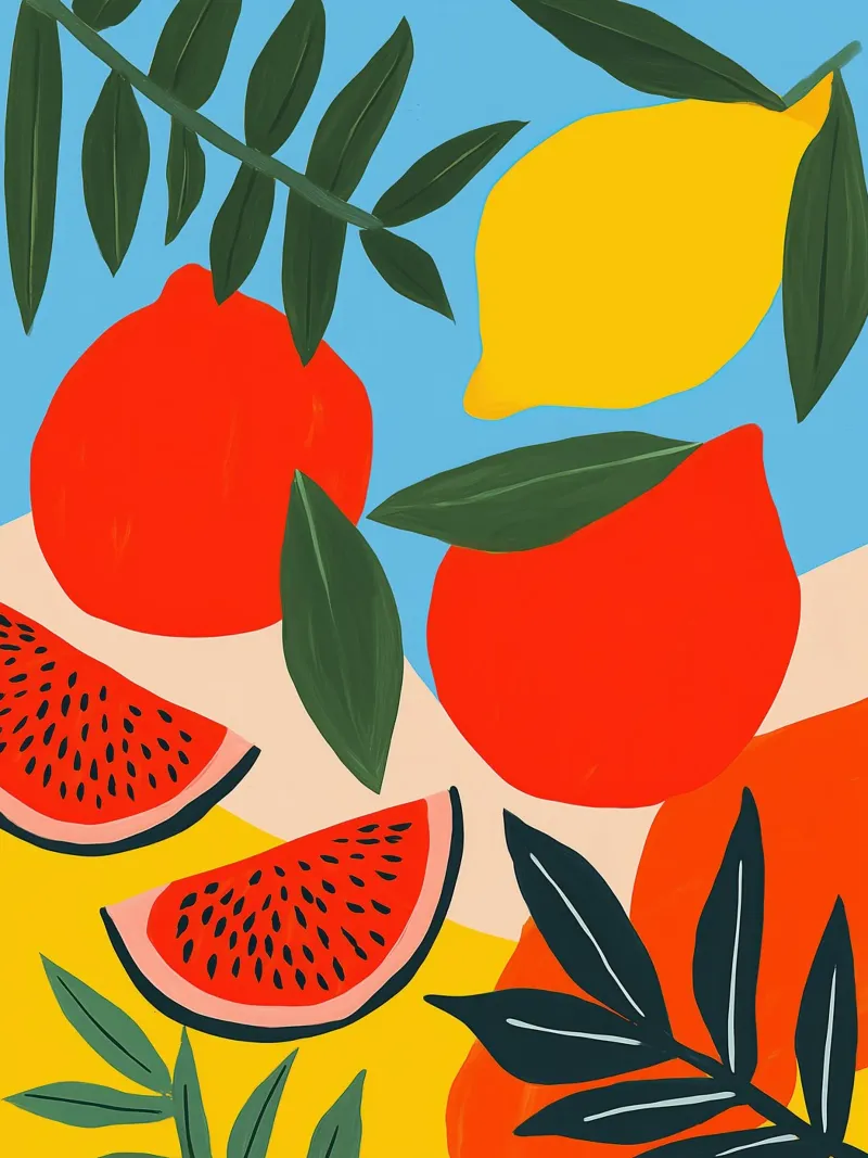 Summer still life with figs hahnemühle by Autofocus