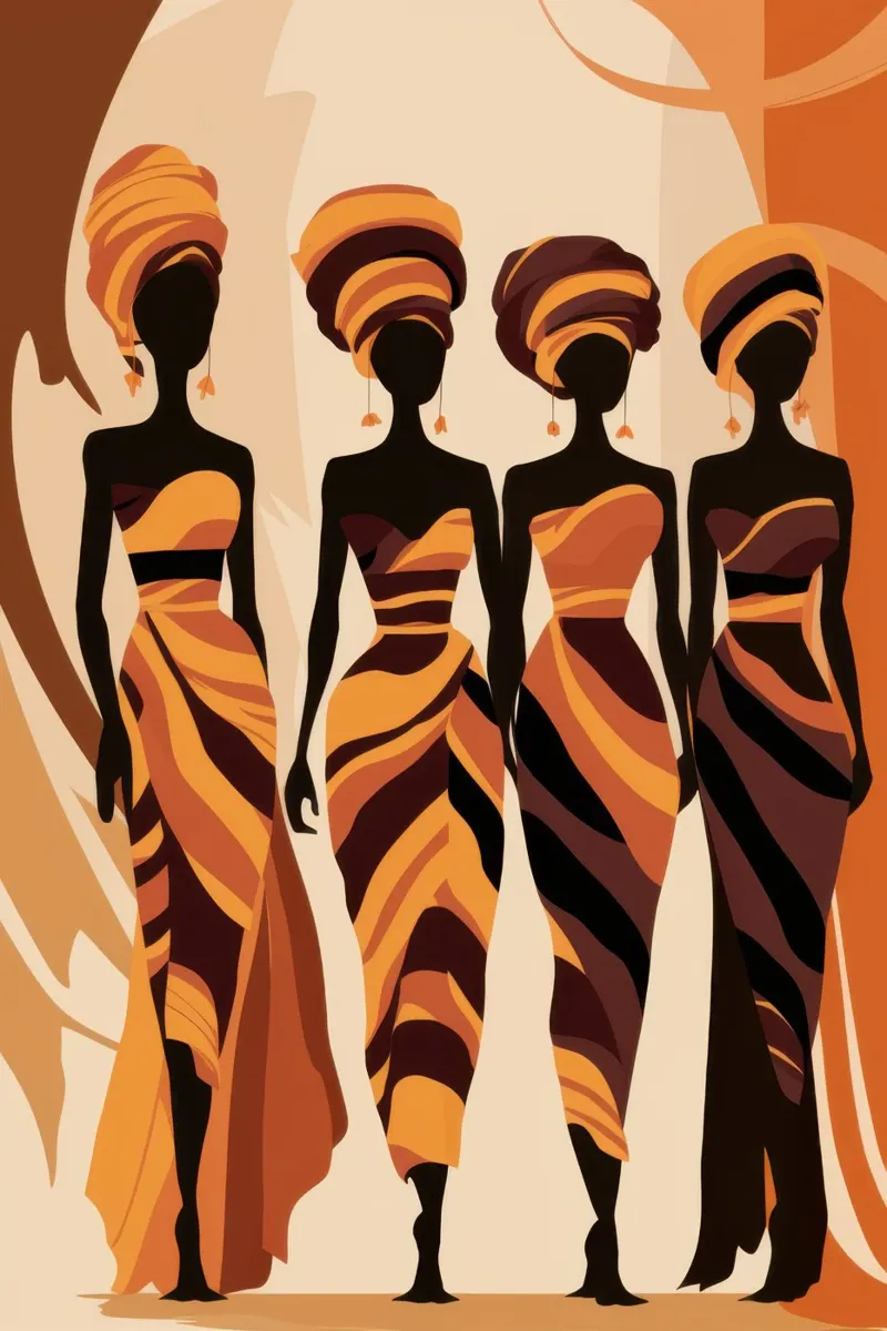 Earthen Sisterhood Trio Forex-Platte von Dream Gesso