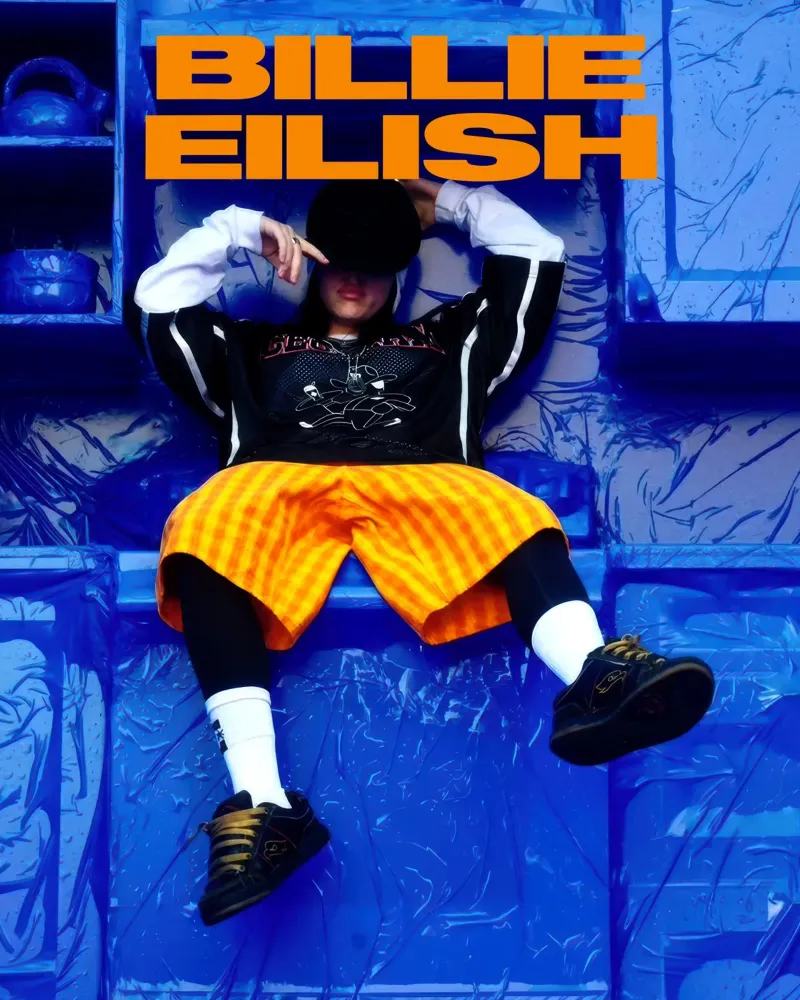 Billie Eilish 022 pellicola backlit da AudioLibrary