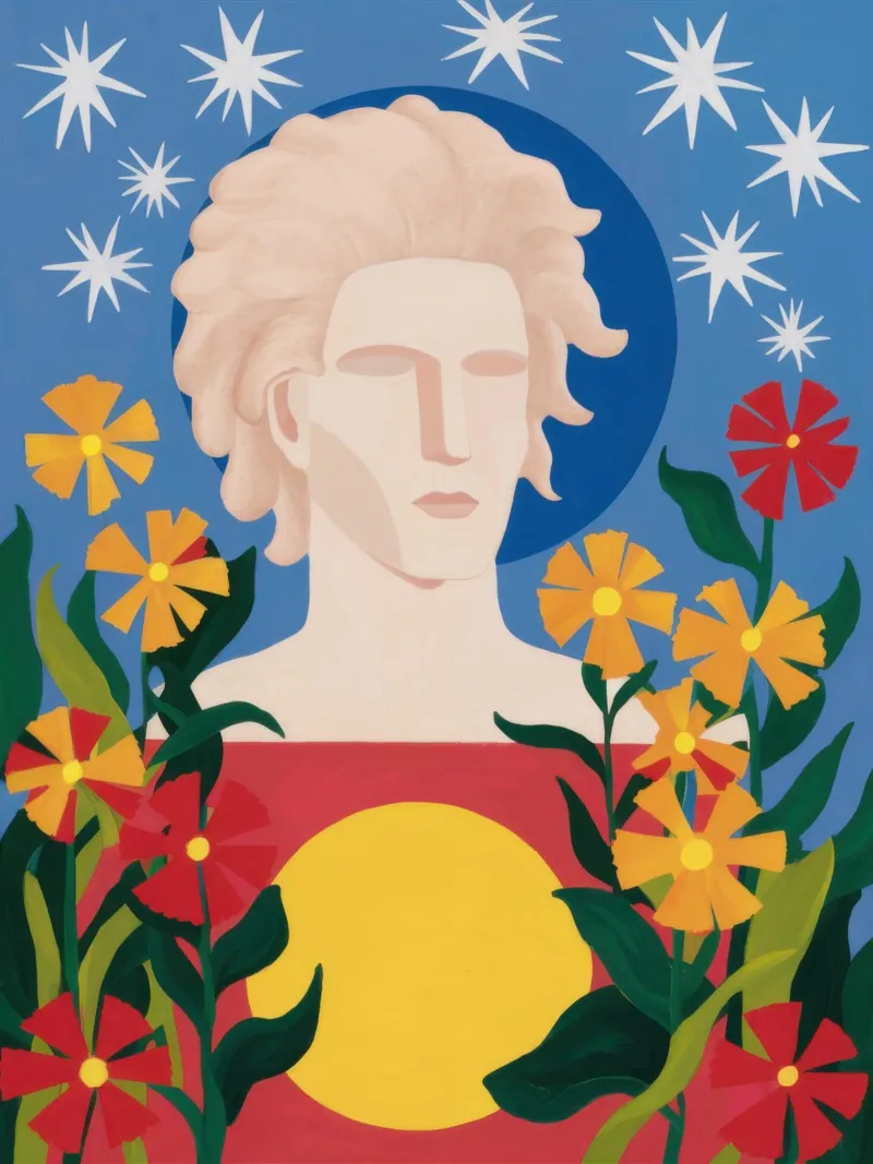 Sogno Apollo Pop Art poster da Ink Pulse