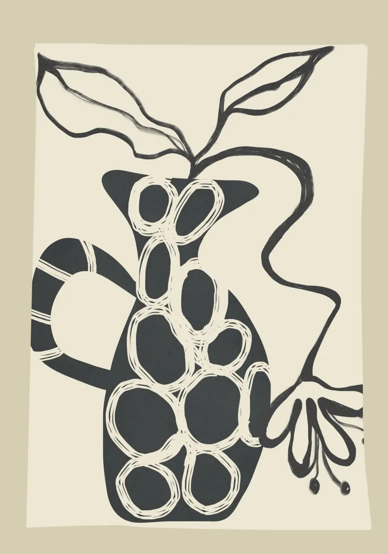 Abstract Botany 2 metacrilato de Nadjaa