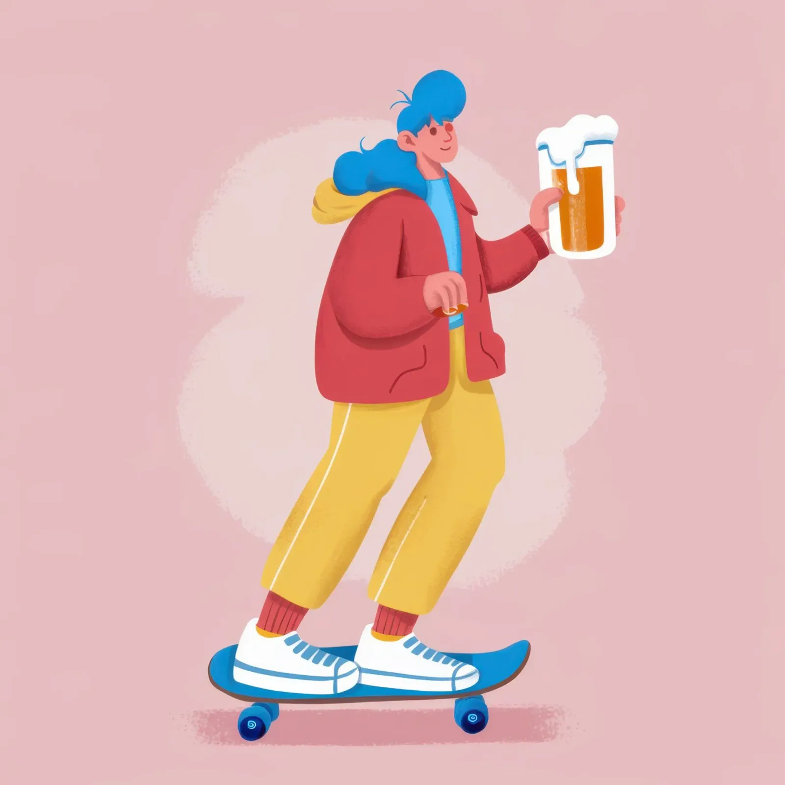 La ricompensa per gli skater poster da Ink Pulse