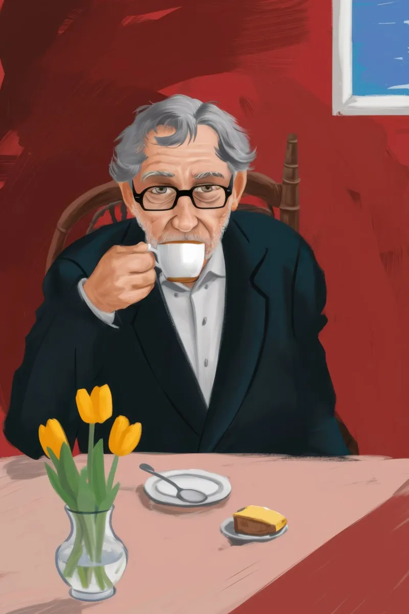 Espresso's Wise Repose canvas by Giant Foxs