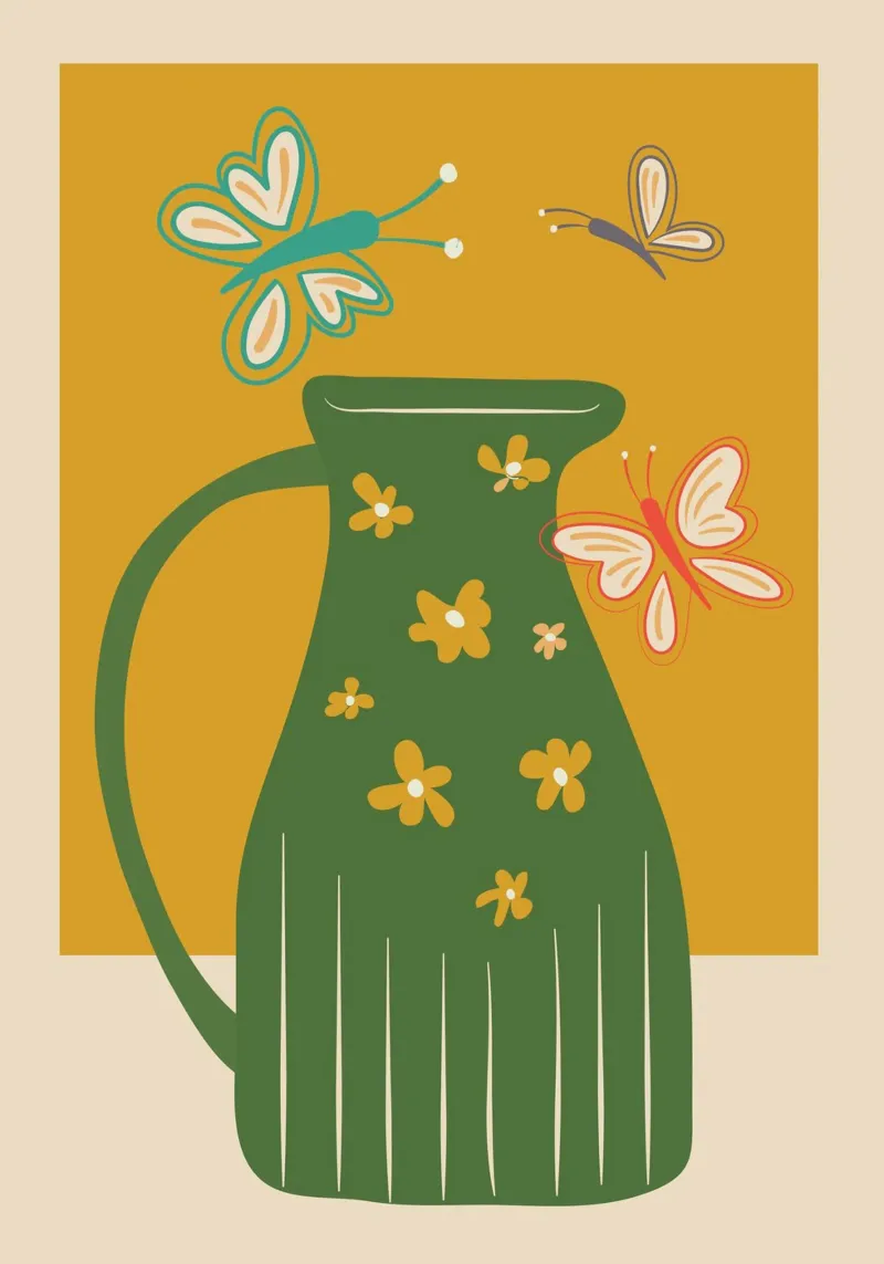 Modern Botanicals No. 8 plexiglass da Nadjaa