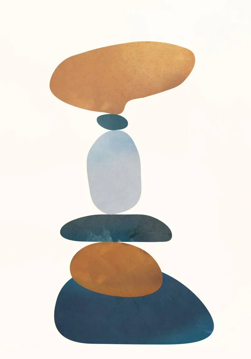 Balancing Stones 3 pellicola backlit da cityart