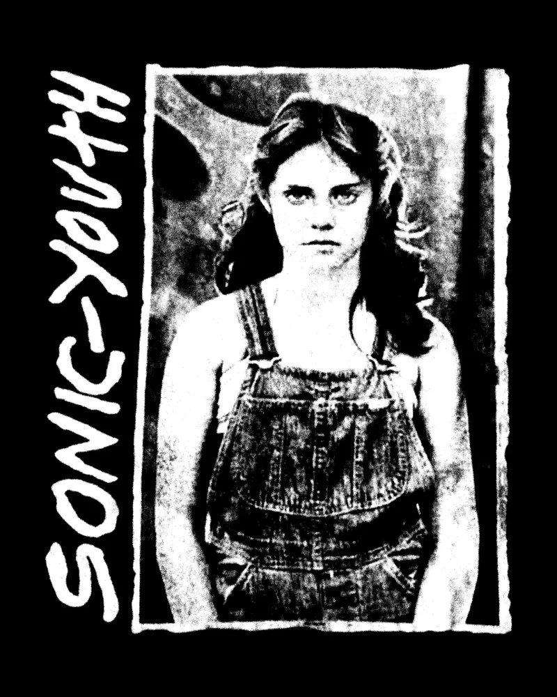 Vintage Grunge Style Sonic Youth poster with aluminum frame by https://www.juniqe.com/uk/shop/Henndraws