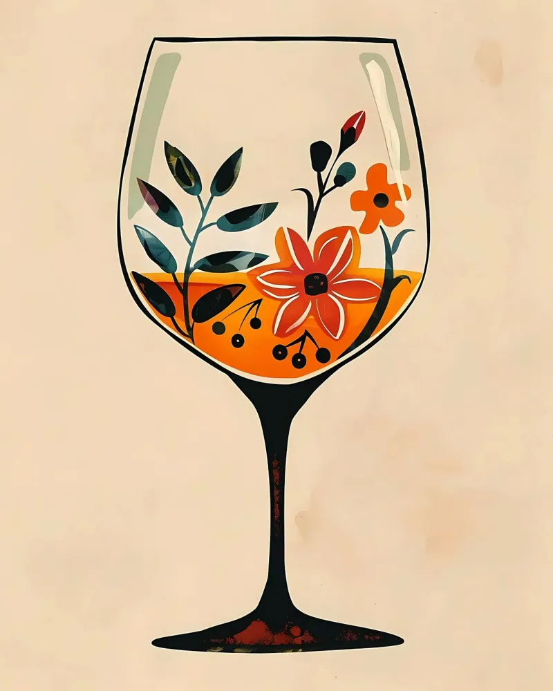 Fiori in un bicchiere carta hahnemühle da Jose