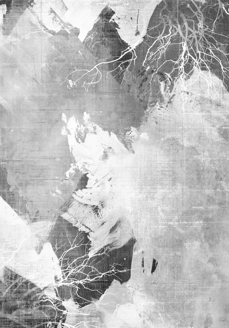 abstract art gray texture and white 3 carta hahnemühle da vintageshop