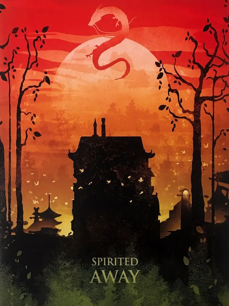 Spirited Away Anime canvas by Shin Store