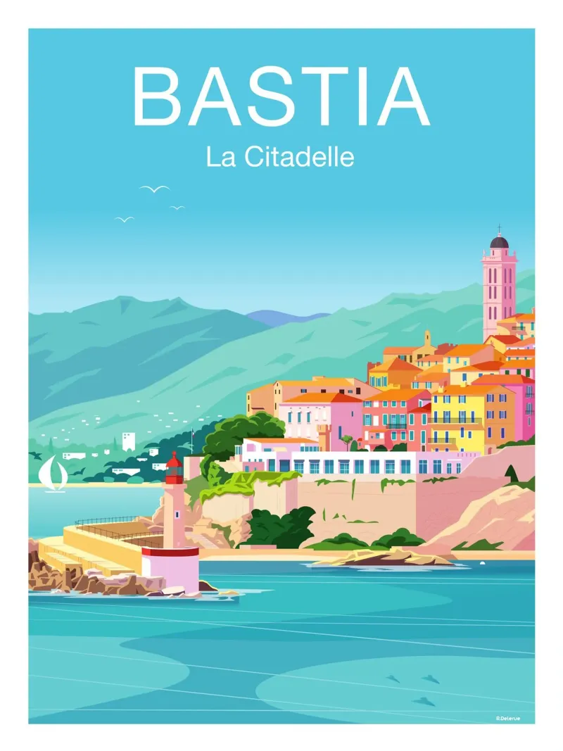 Bastia alluminio dibond da Raphaël Delerue