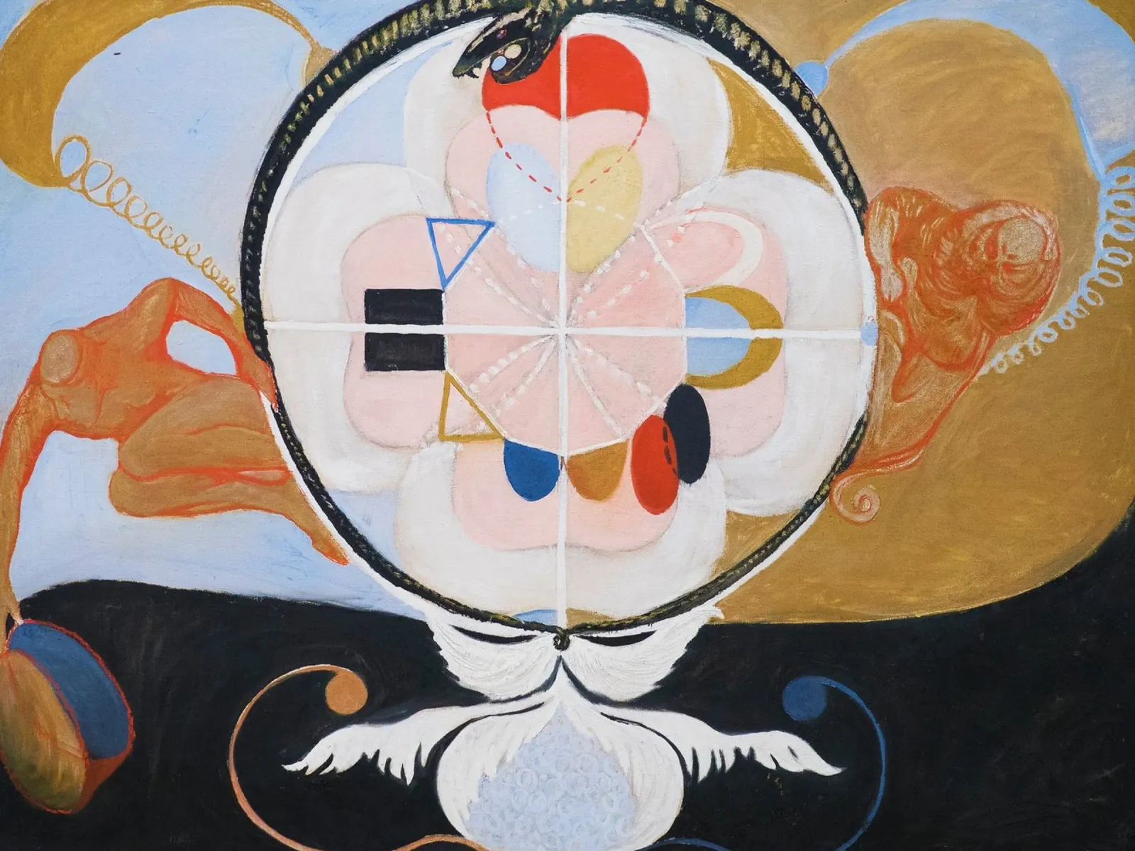 Evolution, n° 13, groupe VI (1908) par Hilma af Klint hahnemühle de Venus Art