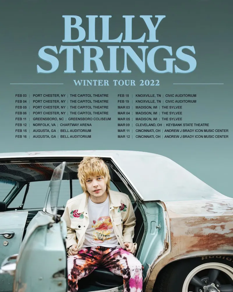 tour primaverile di billy strings carta hahnemühle da martina