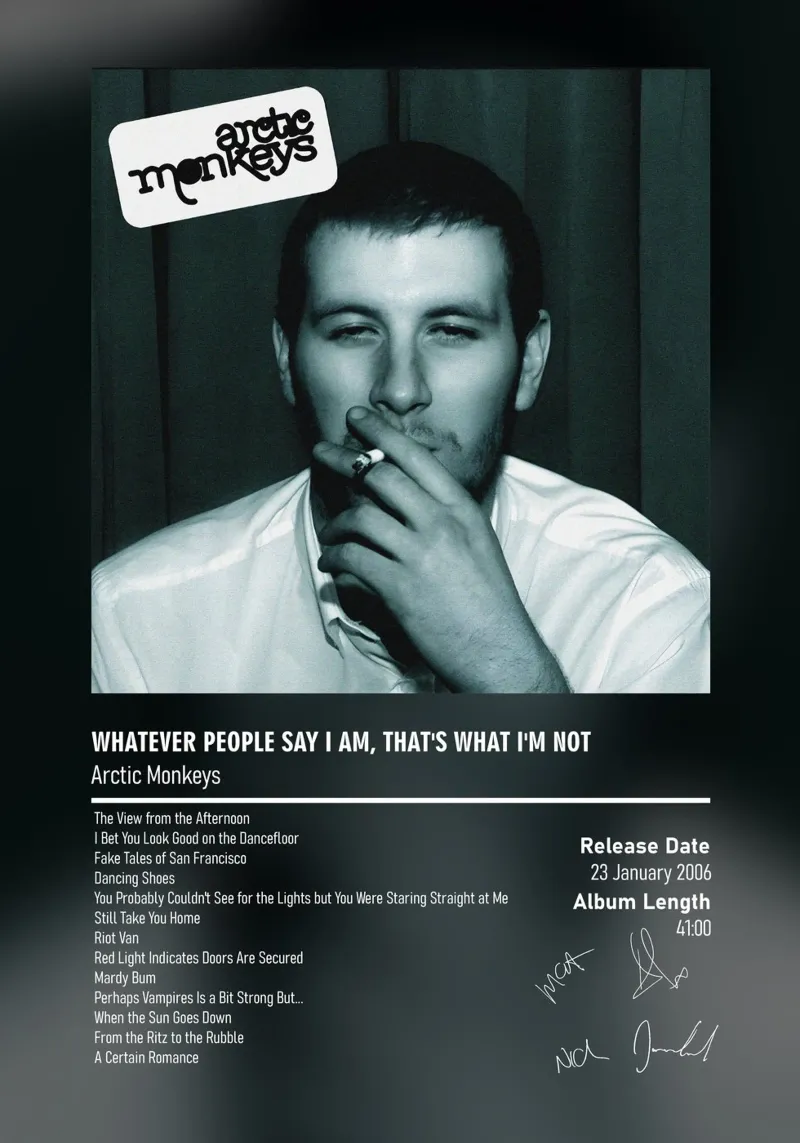 Whatever People Say I Am, That’s What I’m Not (2006) pellicola backlit da DGUnder