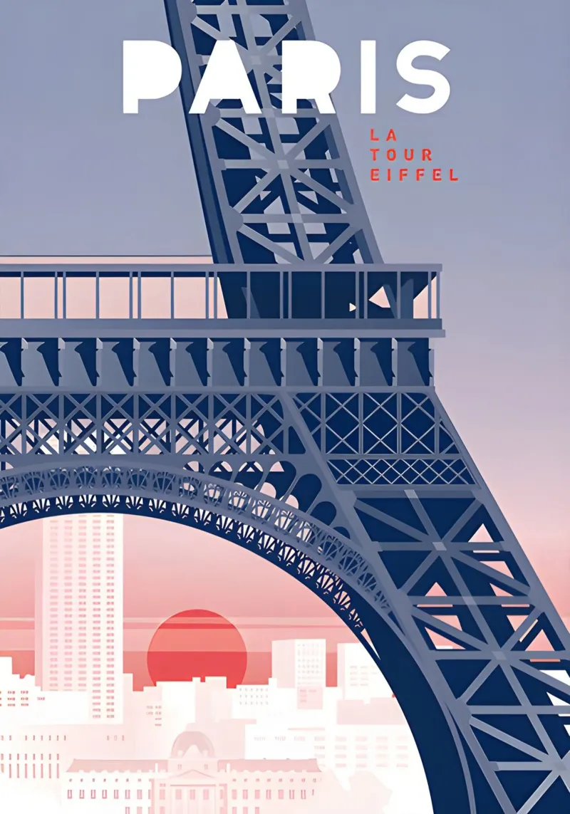 torre eiffel parigi plexiglass da William Allen