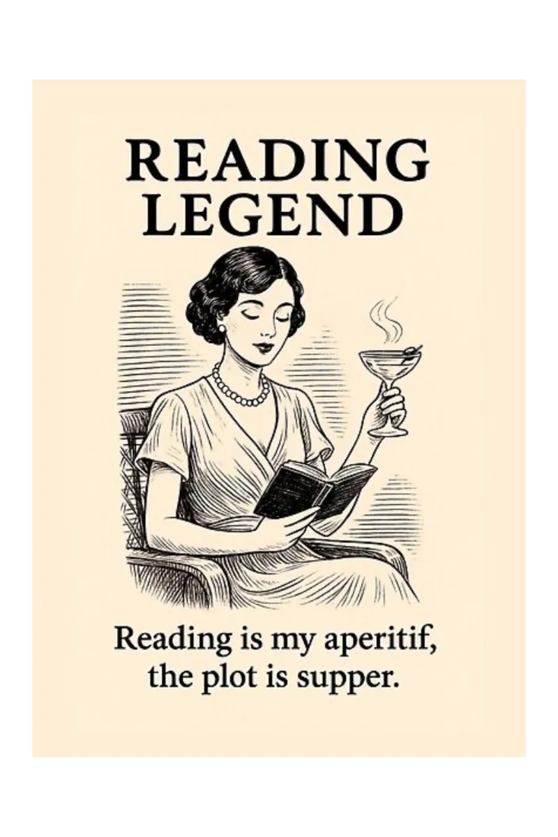 Reading Legend hahnemühle by Taika Tori Art