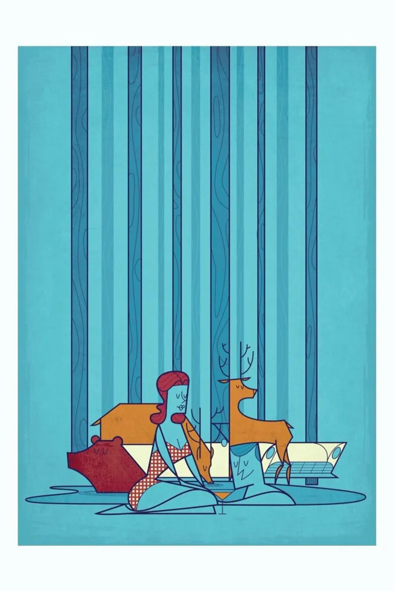 POOL pellicola backlit da Ale Giorgini